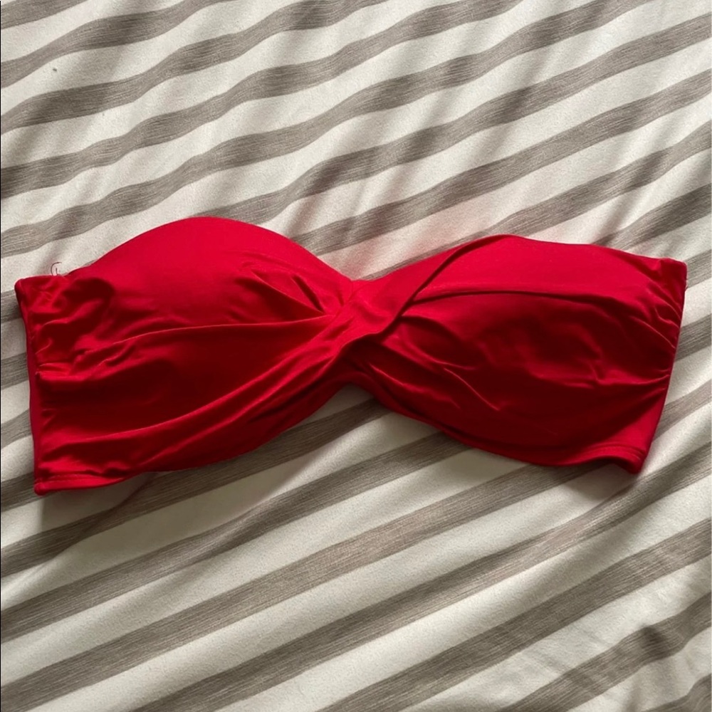 Red Swim top
